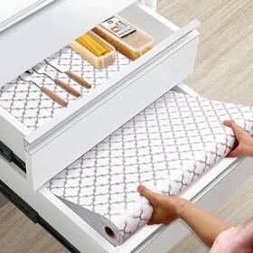 Hoiioh 559102888052 Shelf Liner 24 Inches X 20 Ft Non-slip Cabinet Non Adhesive Drawers L Inch