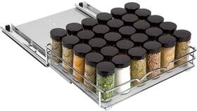 8217 Holdn’ Storage 664979895199 Pull-out Cabinet Spice Rack Organizer - Slim Slide-out For Spices Bo