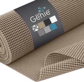 Home Genie 840029633922 Drawer Shelf And Cabinet Liner Durable 12 Inch W X 20 L Light Taupe