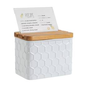 Rb-02 Home Palette Recipe Box With Cards And Dividers Set 4x6 Holder For Kitchen Counter Rb-02 Home Palette Recipe Box With Cards And Dividers Set 4x6 Holder For Kitchen Counter