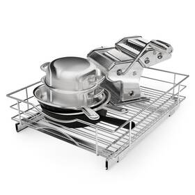 Vk40268u Home Zone Living Pull Out Kitchen Cabinet Organizer With Slide Drawer For Vk40268u Home Zone Living Pull Out Kitchen Cabinet Organizer With Slide Drawer For