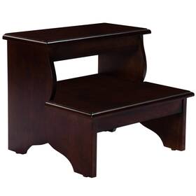 Homeroots Kitchen & Amp Dining 512822870052 Handcrafted Cherry Step Stool 15 Inch H X 18 W 16 D Homeroots Kitchen & Amp Dining 512822870052 Handcrafted Cherry Step Stool 15 Inch H X 18 W 16 D