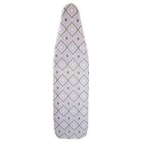 1945115 Homz Standard Width Ironing Board Cover And Pad Purple/grey/white Moroccan