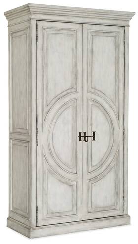 5750-90013-ltwd Hooker Furniture 5750-90013 Bilzen 48 Inch W Wardrobe Armoire - White