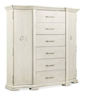 5961-90011-armoire Hooker Furniture Traditions 64 Inch W 6 Drawer Wood