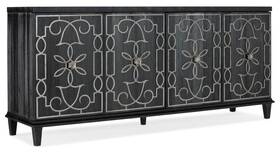 628-85104-99 Hooker Furniture 628-85104 Melange 82 Inch W 2 Drawer Wood Veneer - Black