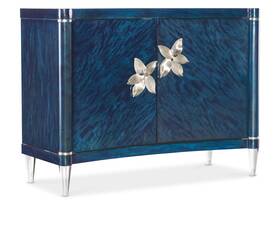 628-85678-45 Hooker Furniture 628-85678 Melange 46 Inch W 1 Drawer Primavera Veneer - Sapphire