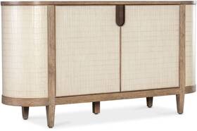 628-85679-80 Hooker Furniture Arbor 64 Inch W Oak Accent Cabinet - Medium Wood