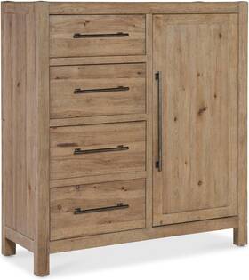6952-90010-80 Hooker Furniture 6952-90010 Vineyard Row 50 Inch W 5 Drawer Cedar And - Sonoma /