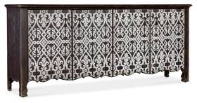 7050-55478-893 Hooker Furniture 7050-55478 Americana 78 Inch W Oak Accent Cabinet - Molasses / Honey