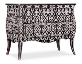 7050-85006-893 Hooker Furniture 7050-85006 Americana 42 Inch W 2 Drawers Oak Accent - Molasses / 7050-85006-893 Hooker Furniture 7050-85006 Americana 42 Inch W 2 Drawers Oak Accent - Molasses /
