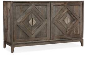7228-85015-85 Hooker Furniture Commerce And Market 56 Inch W 4 Door - Medium Wood /