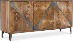7228-85076-85 Hooker Furniture Vortex 69 Inch W Mango Accent Cabinet - Medium Wood
