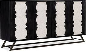 7228-85087-99 Hooker Furniture Moroccan Modern 72 Inch W Mango Accent - Black 7228-85087-99 Hooker Furniture Moroccan Modern 72 Inch W Mango Accent - Black