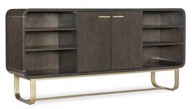 7228-85098-85 Hooker Furniture 7228-85098 Commerce And Market 74 Inch W Metal - Dark Wood /