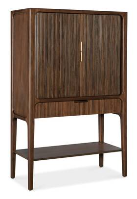 M22-50330-85 Hooker Furniture M22-50330 Archer 45 Inch W 1 Drawer Mahogany Accent - Chestnut /