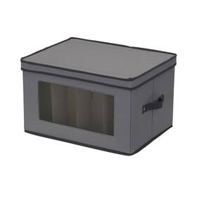 52540-1 Household Essentials Gray Stemware Storage Box