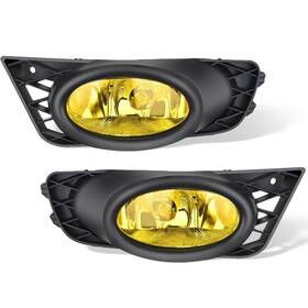 Qianwu003 Hsmotveh Hsmothev Fog Lights Assembly Compatible With Honda 2009 2010 2011 Civic Sedan