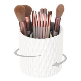 Ph-002 Hsspanfn Makeup Brush Holder Organizer - 360 Rotating 5-slot Cup For Cosmeti