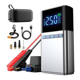 Yl03th Huieo Portable Car Jump Starter With Air Compressor 1500a Battery Jumper P