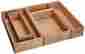 Hwli88005 Lipperinternational Lipper International Stackable Bamboo Organization Boxes Set Of 5 785934133719