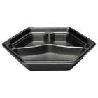 Hx013-3l Hexagon Serving Tray Laminated Foam Black 020648001702 Hx013-3l Hexagon Serving Tray Laminated Foam Black 020648001702