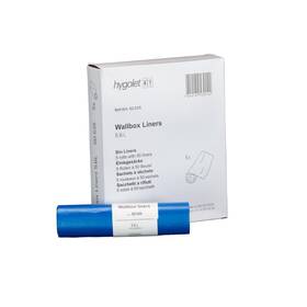 50.535 Hygolet 640169532085 Univseral Surface Mount Sanitary Napkin Wall Box Receptacle Liner- One Roll- 50.535 Hygolet 640169532085 Univseral Surface Mount Sanitary Napkin Wall Box Receptacle Liner- One Roll-