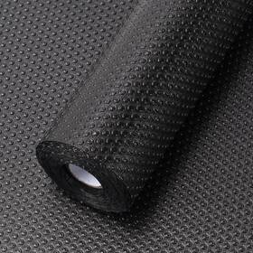U-7u8 I U Shelf Liner For Kitchen Cabinets Black- Food Safe Non-adhesive And Waterproof