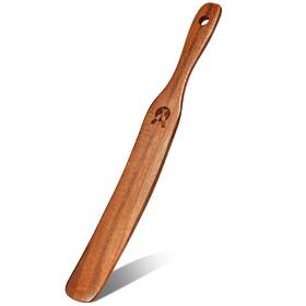 Hi-1s-001 Icsti Skinny Spurtle For Sourdough Starter Mixing Reaching Bottom Of Jar Dough W