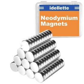 Magnets002-m-y Idellette 100 Pcs Mini Fridge Magnets 5x2 Mm Neodymium Disc Strong For Crafts Magnets002-m-y Idellette 100 Pcs Mini Fridge Magnets 5x2 Mm Neodymium Disc Strong For Crafts