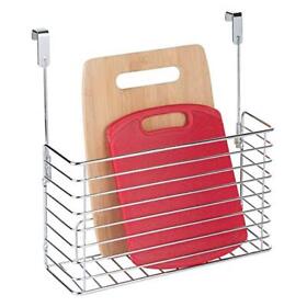 Idesign Classico Metal Over The Cabinet Kitchen Bakeware Organizer Basket
