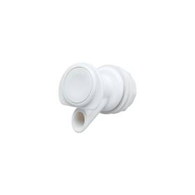 385-24009 Igloo Series 400 White Plastic Replacement Push-button Spigot Fits 1 2 3 4 And 10