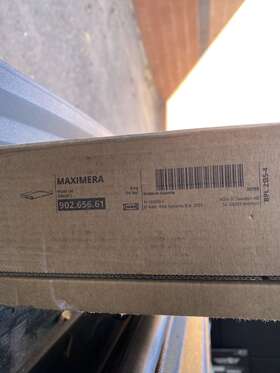 902.656.61 Ikea Brand New Maximera 36x24 Inch White Drawer Low