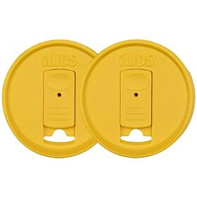 Ylw2 Ilids 852738005839 Mason Jar Drink Lid Regular Mouth Yellow Pack Of 2