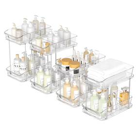 Bm5126 Incostar 2 Tier Pull-out Storage Organizer For Bathroom And Kitchen Under Sink Organi Bm5126 Incostar 2 Tier Pull-out Storage Organizer For Bathroom And Kitchen Under Sink Organi