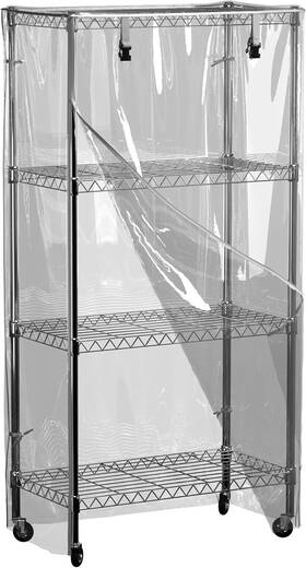 Transparent-501-c Indigotempest9 Clear Vinyl Waterproof Shelf Cover 48x18x72 Zipper Closure Dust Protection Transparent-501-c Indigotempest9 Clear Vinyl Waterproof Shelf Cover 48x18x72 Zipper Closure Dust Protection