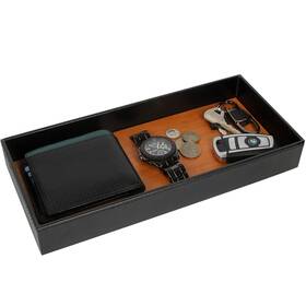 Mk205a J Jackcube Design Leather Bamboo Valet Tray For Men Catch All Trays Key P Mk205a J Jackcube Design Leather Bamboo Valet Tray For Men Catch All Trays Key P