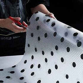 Jacriah 757876221199 Polka Dot Shelf Liner For Kitchen Cabinets Non-adhesive Drawer Non-slip