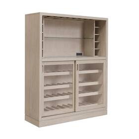 Hmif80959lw James Allan Hmif80959 16 Inch X 48 Ash Wine Cabinet - Light Wood