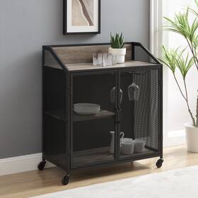 Weif16517 James Allan Rockport 33 Inch W Urban Industrial Bar And
