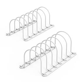Jaq 717577632755 Pot Lids Holder 10.5 Inch Kitchenware Dividers Organizer For Plates Pans C Jaq 717577632755 Pot Lids Holder 10.5 Inch Kitchenware Dividers Organizer For Plates Pans C