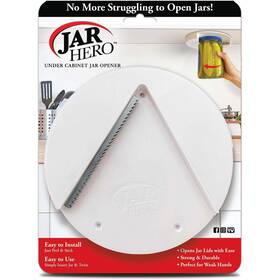 Jah-cd6 Jar Hero Under Cabinet Lid And Bottle Opener - Opens Any Size Effortless O