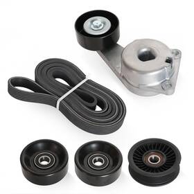 Javouka 38274 Belt Tensioner Serpentine Idler Pulley Kit For Ford F150/f250/f350/exped