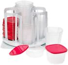 Jb6503 Jobar Red-clear Swirl-a-round Organizer 017874009299 Jb6503 Jobar Red-clear Swirl-a-round Organizer 017874009299