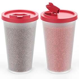 Jelife 647697947401 Salt And Pepper Shakers Set Of 2 - Proof Large Airtight Spice Dispenser 6.7oz