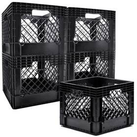 Mc16-5 Jezero 16 Quart 5-pack Heavy Duty Plastic Crate Stackable Multi-purpose Sto Mc16-5 Jezero 16 Quart 5-pack Heavy Duty Plastic Crate Stackable Multi-purpose Sto