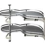 Jgtlp002411615365419 Vevor Swing Tray Two Tier Blind Corner Cabinet Organizer Soft