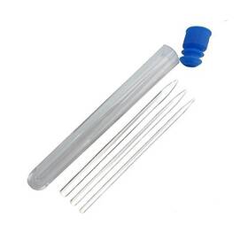 2pkt3al Jig Pro Shop 3 Different Size Silver Paracord Lacing Needles By With Storage Cap