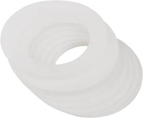 Jjlfresheners 792483887499 10 Pcs Silicone Replacement Gasket Airtight Rubber Seals Rings For Mason 1