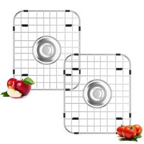 13.7ftftx11.6ftftx1ftft Jkxoo 712288116549 2pack Sink Protector Grid Stainless Steel Protectors